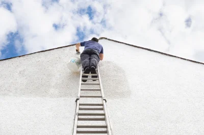 Peinture extérieure à Panissières — façades et ravalement